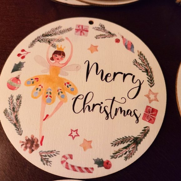 Nutcracker Christmas Ornaments 40pc Holiday Decor Wood Tree Decorations Xmas New - Picture 6 of 11